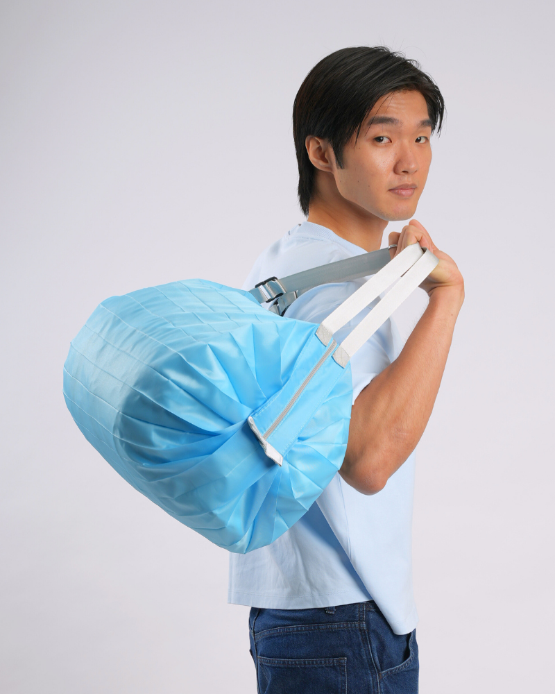 On Board Quick Fold Bag - Light Blue