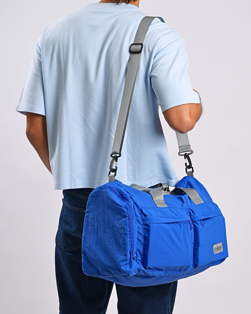 On Board Foldable Sports Bag - Blue