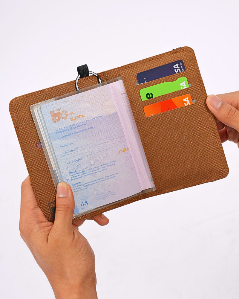 On Board Passport & Luggage Tag Set - Navy