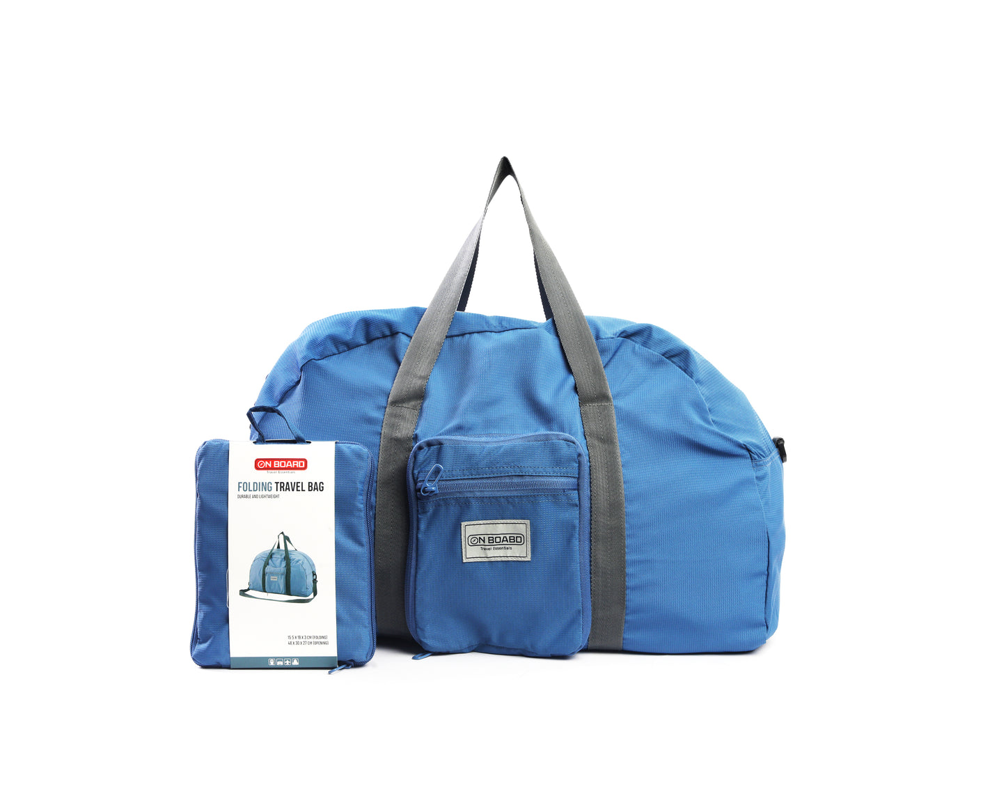 On Board Foldable Travel Bag - Blue