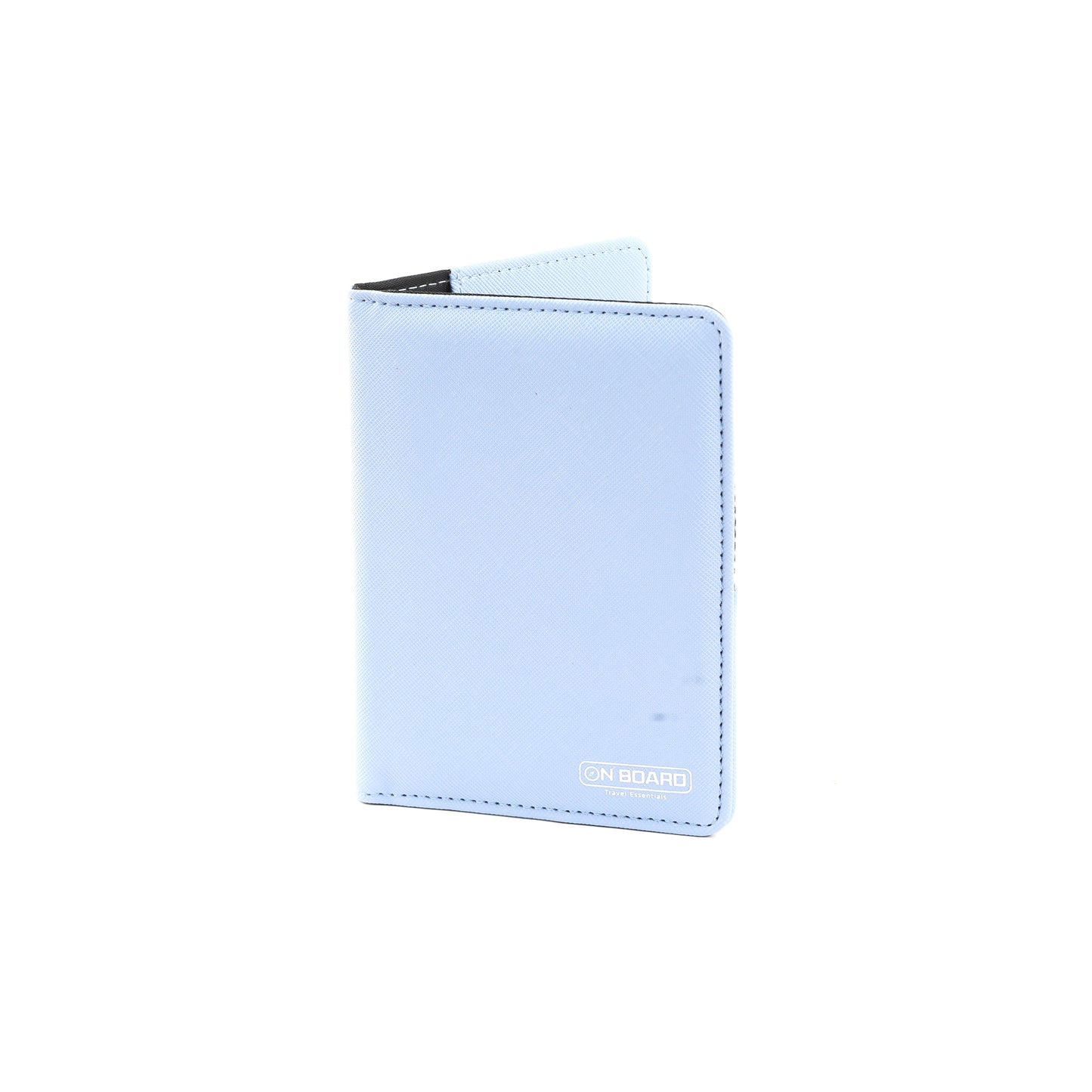 On Board RFID Passport Holder - Blue