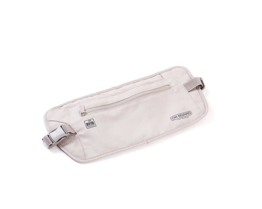 On Board RFID Security Waist Pouch - Light Gray
