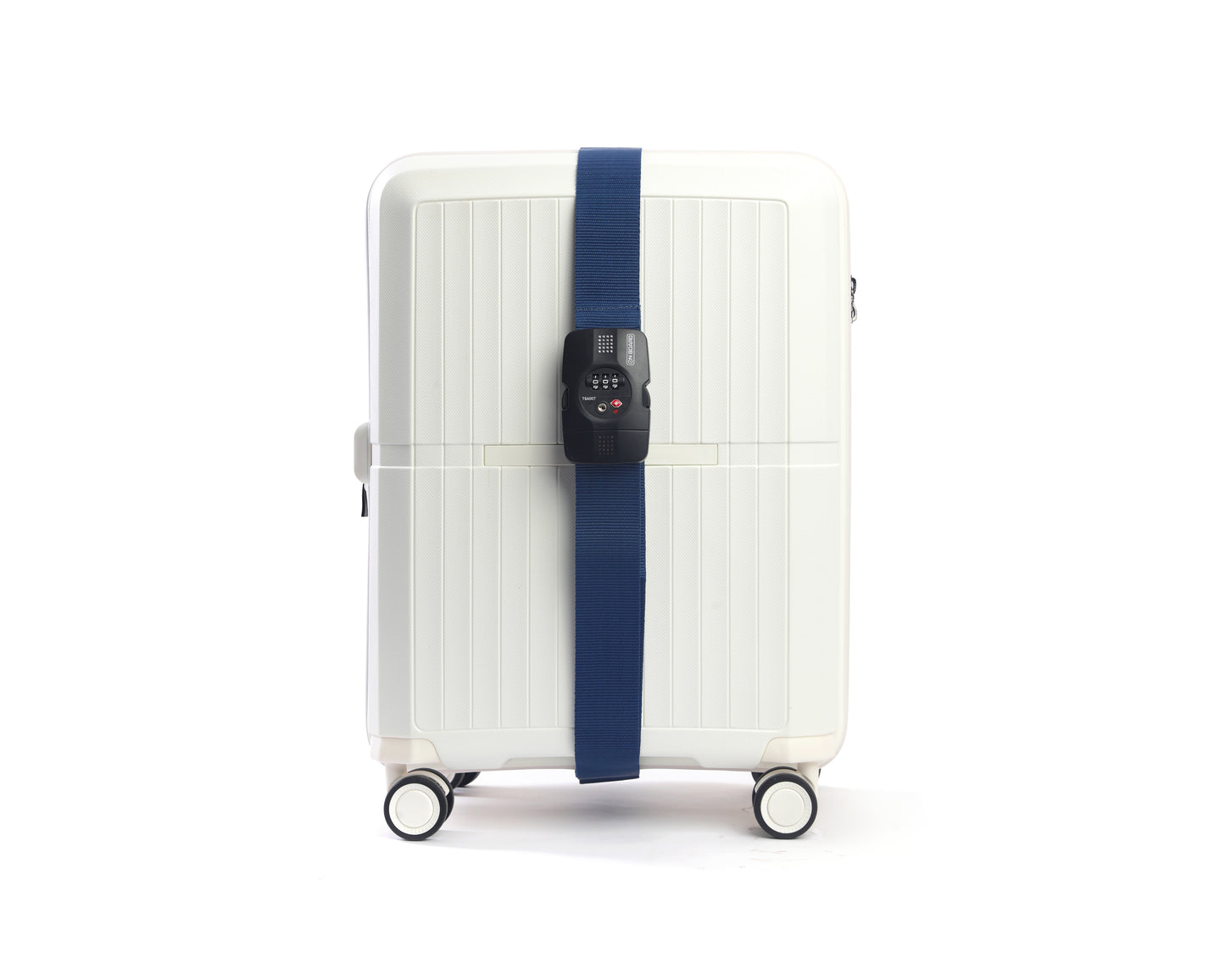 On Board Luggage Strap w/ TSA Lock - Blue