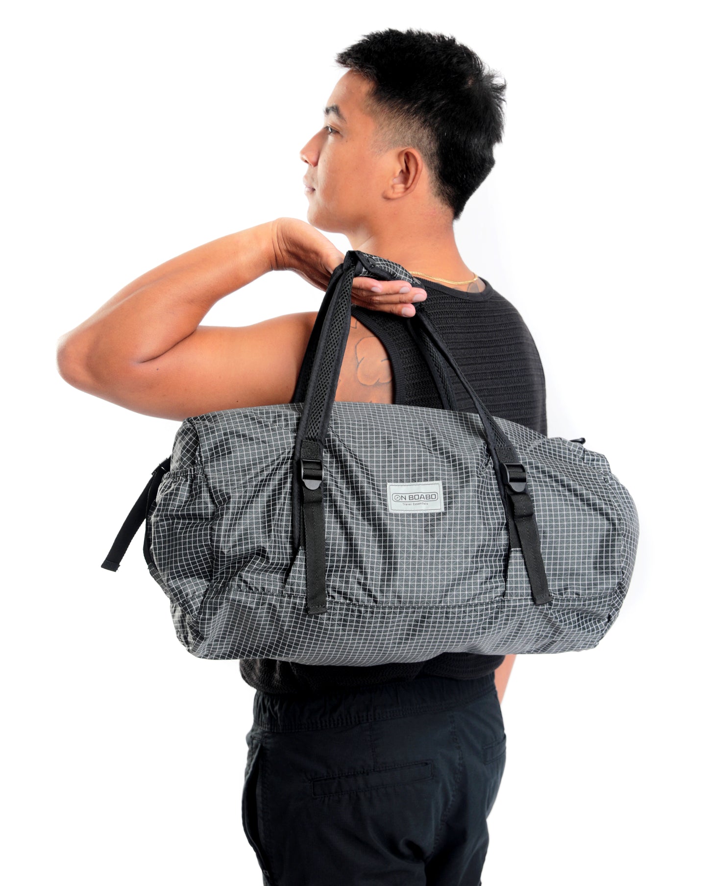 On Board Foldable Duffel Bag - Black