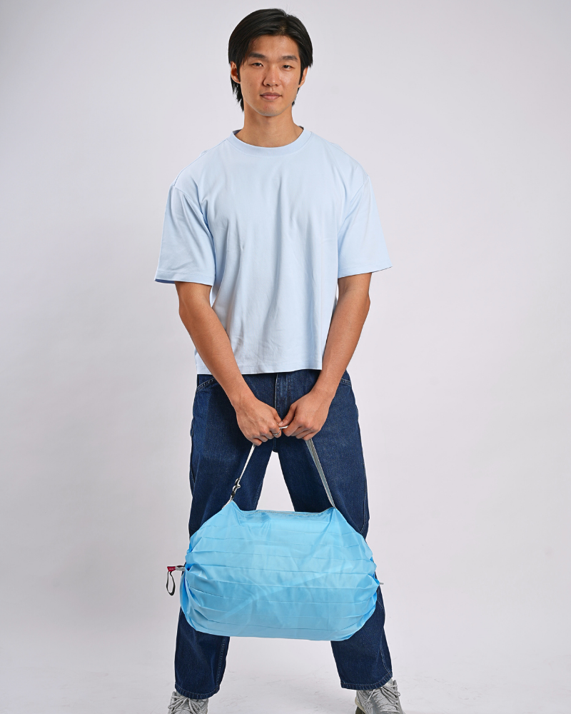 On Board Quick Fold Bag - Light Blue