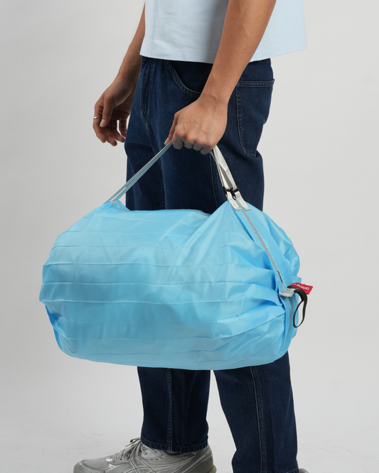 On Board Quick Fold Bag - Light Blue