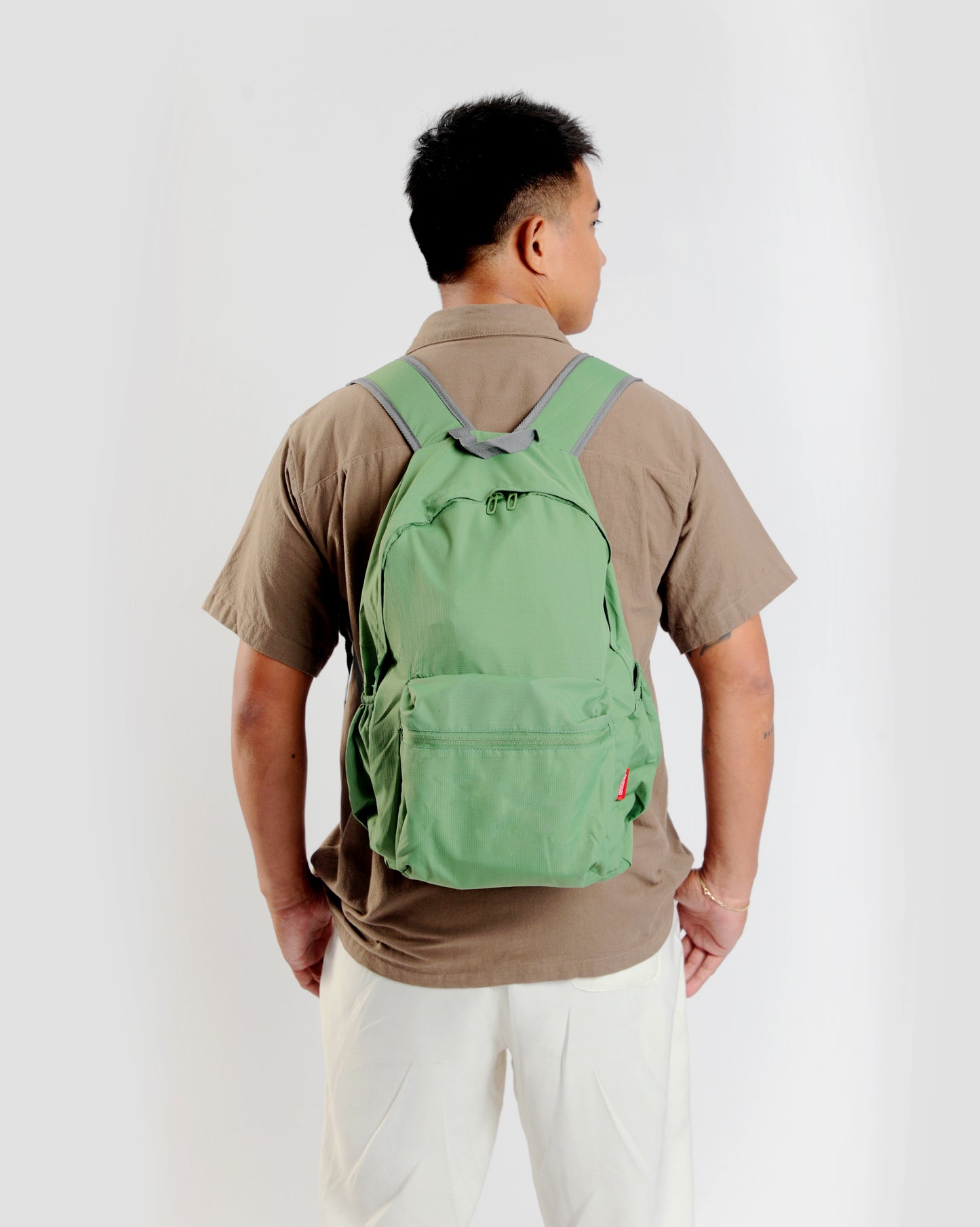 On Board Foldable Backpack - Green