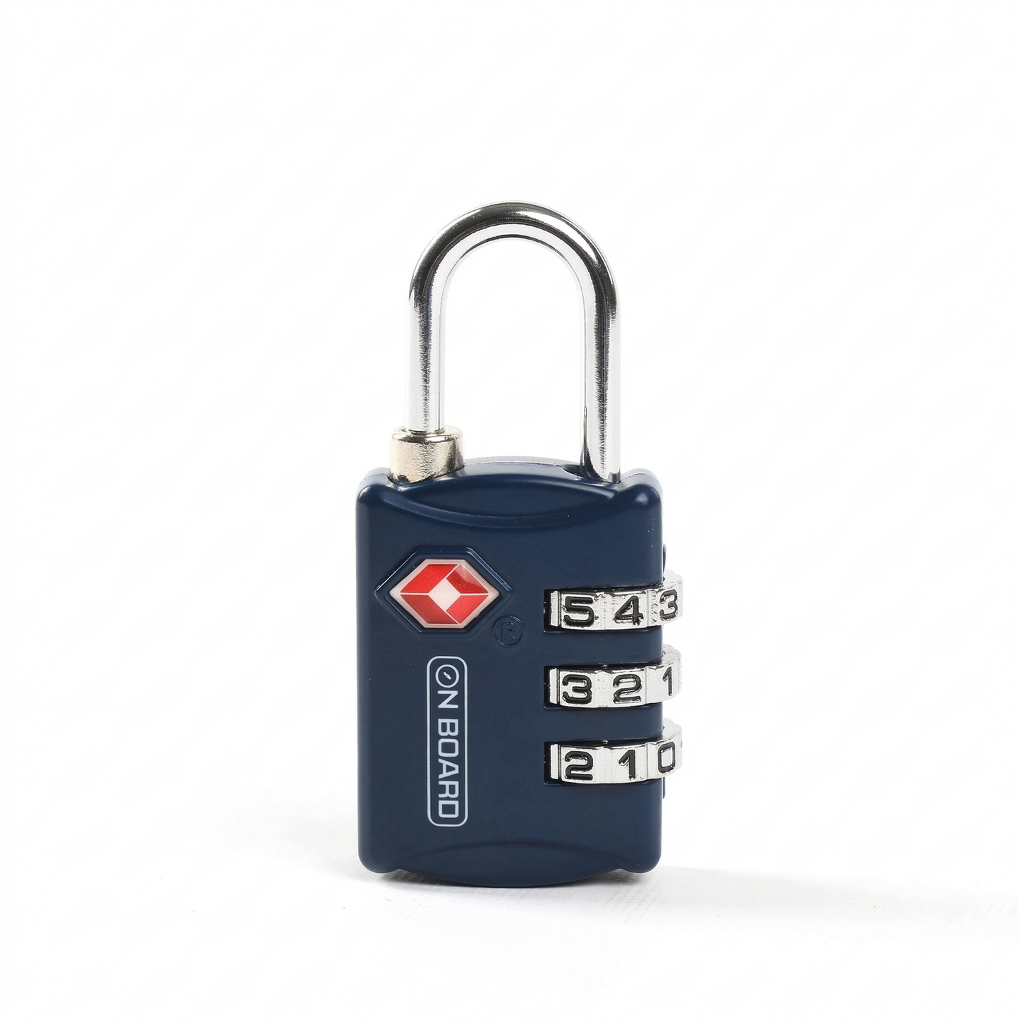 On Board 3-Dial Combi TSA Lock - Blue